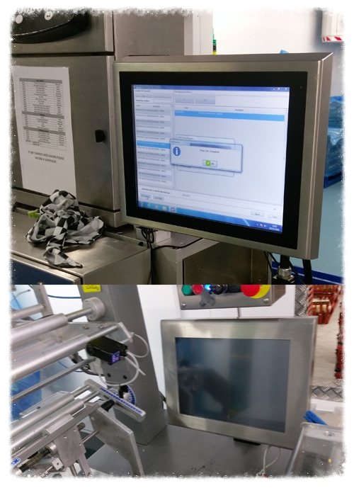 Panel PCs used in Food Production
